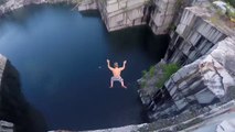The World Most Amazing Cliff Jumping (Collection 2-110 feet)