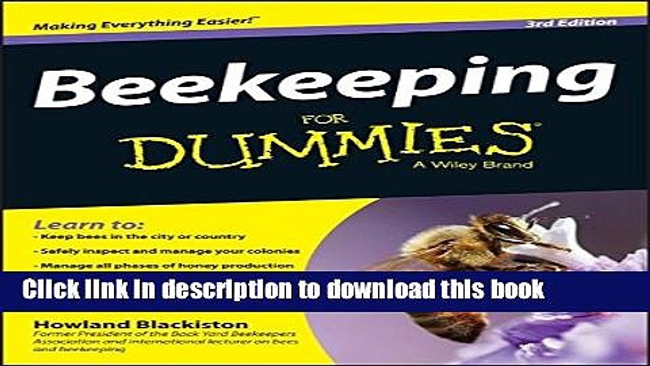 [Download] Beekeeping For Dummies Paperback Collection