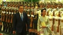 China welcome Myanmar State Counselor Daw Aung San Suu Kyi