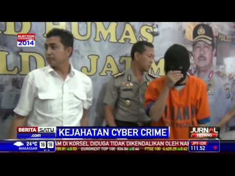 Polda Jatim Tangkap Dua Pembobol Hacker Jaringan Internasional