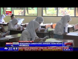 Pelaksanaan Ujian Nasional di Sejumlah Daerah