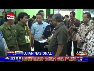 Mohammad Nuh Sidak ke Sekolah Pantau UN