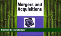 READ book  Mergers and Acquisitions in a Nutshell: Mergers and Acquisitions (Nutshell Series)