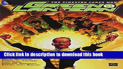 [Download] Green Lantern: The Sinestro Corps War Paperback Online