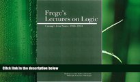 behold  Frege s Lectures on Logic: Carnap s Jena Notes, 1910-1914 (Full Circle)