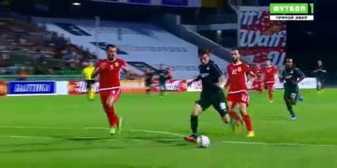 Fedor Smolov GOAL - Krasnodar 2 -0 Partizani Tirana - 18.08.2016