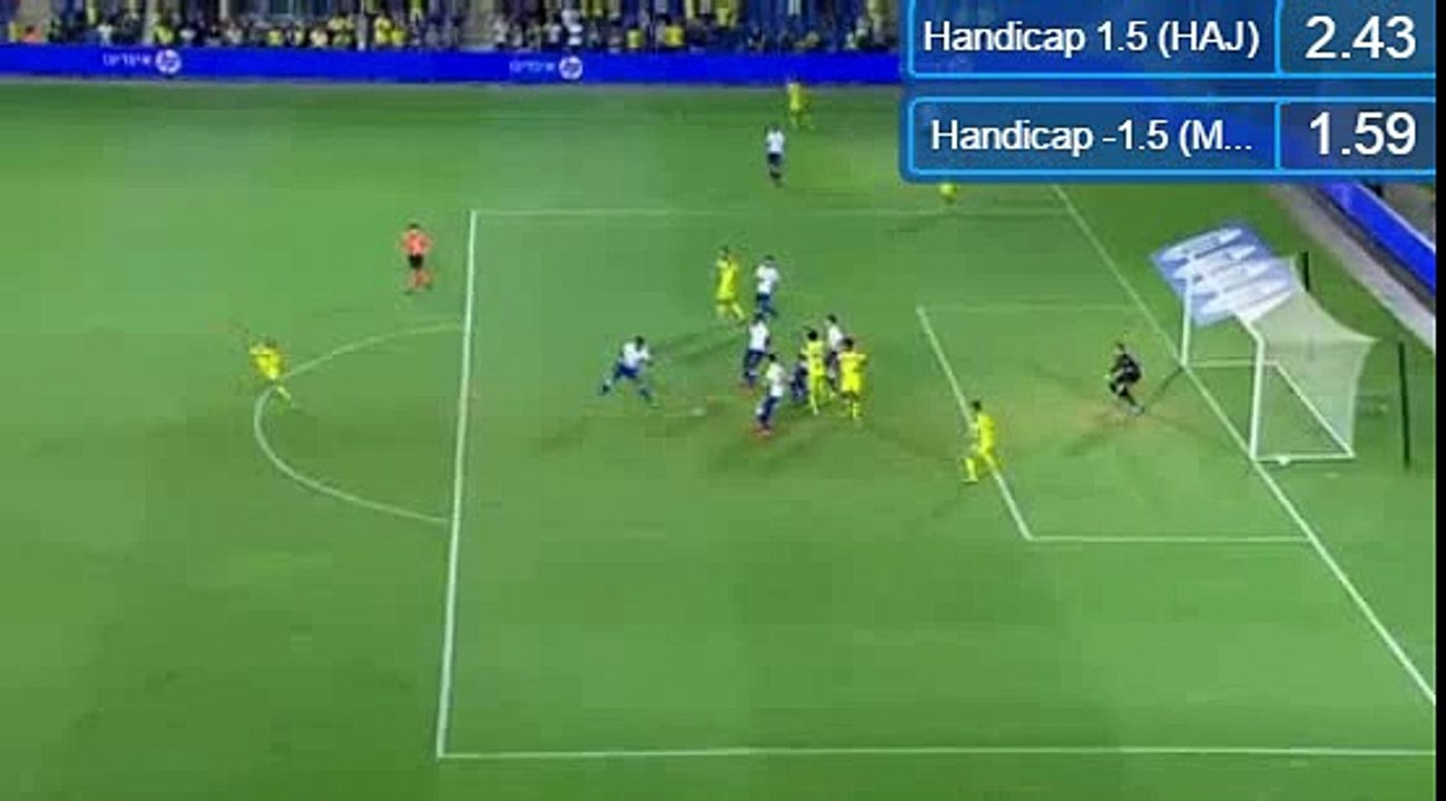Gal Alberman Goal HD - M. Tel Aviv 1-0 Hajduk Split 18.08.2016