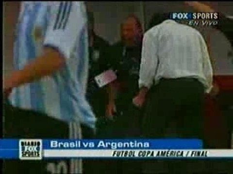 Brasil 3 - Argentina 0 Copa América 2007