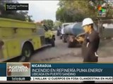 Nicaragua: se registra incendio en refinería de Puma Energy