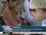 Guatemala confirma su primer caso de microcefalia asociado al zika