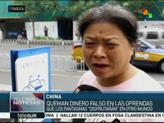 China celebra el Festival de los fantasmas hambrientos