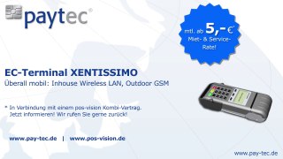 EC-Terminal XENTISSIMO | paytec GmbH