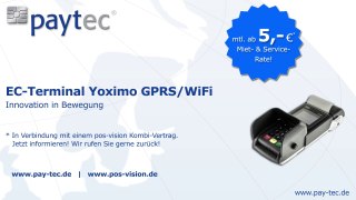 EC-Terminal Verifone Atos Yoximo GPRS/WIFI | paytec GmbH