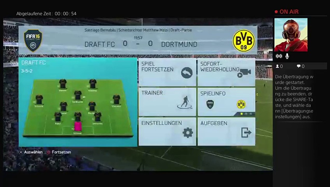 Fifa 16 Livestream