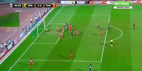 3-0 Artur Jedrzejczyk Goal HD - Krasnodar vs Partizani - 18-08-2016