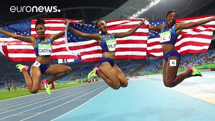 Dia em grande para as norte-americanas nos Jogos Olímpicos