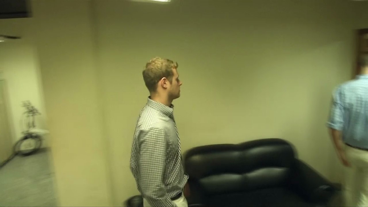 U.S. Olympic swimmers arrive at police station