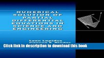 [Download] Numerical Solution of Partial Differential Equations in Science and Engineering