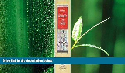 behold  Introduccion a La Filosofia/ Introduction to Philosophy (Fronesis) (Spanish Edition)