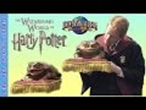 USH Wizarding World of Harry Potter Frog Choir Performance Giant Frogs | Liam and Taylor's Corner