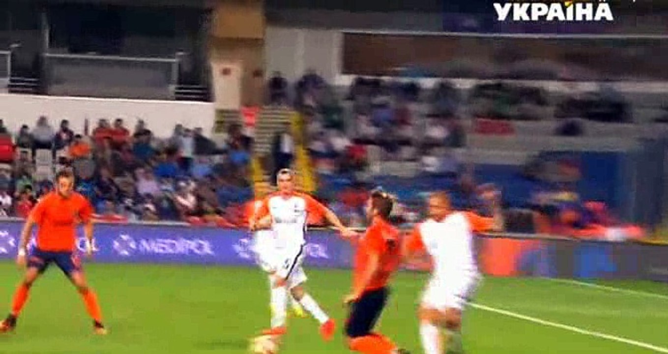 Emre Belozoglu Goal HD - Basaksehir 1-2 Shakhtar Donetsk - 18-08-2016