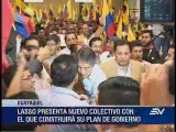 Guillermo Lasso reta a Correa en evento de Ecuador profundo