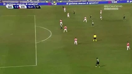 Domenico Berardi	 Goal HD - Sassuolo 1-0 Estrella Roja 18.08.2016