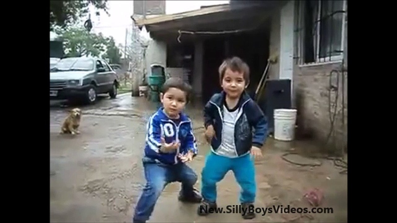 Little Boys in Dance Mood