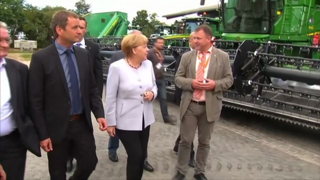 Germany's Merkel hopes that Russia sanctions can be lifted soon