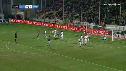 Astra Giurgiu 0-1  West Ham United