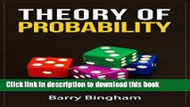 [Download] Theory of Probability - Scientific Concepts Series Paperback Collection