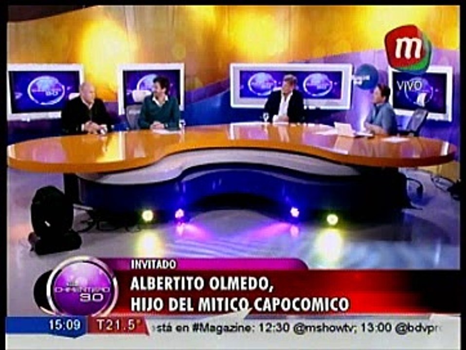 Albertito Olmedo recordó a su padre
