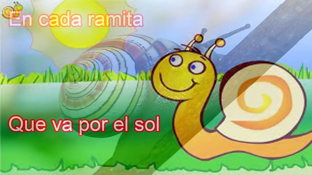 AQUEL CARACOL  Canciones Infantiles (Con Letras)
