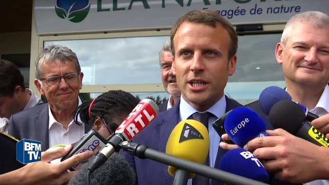 Macron sur le livre de Hollande: Je n'ai jamais été dans le commentaire politique