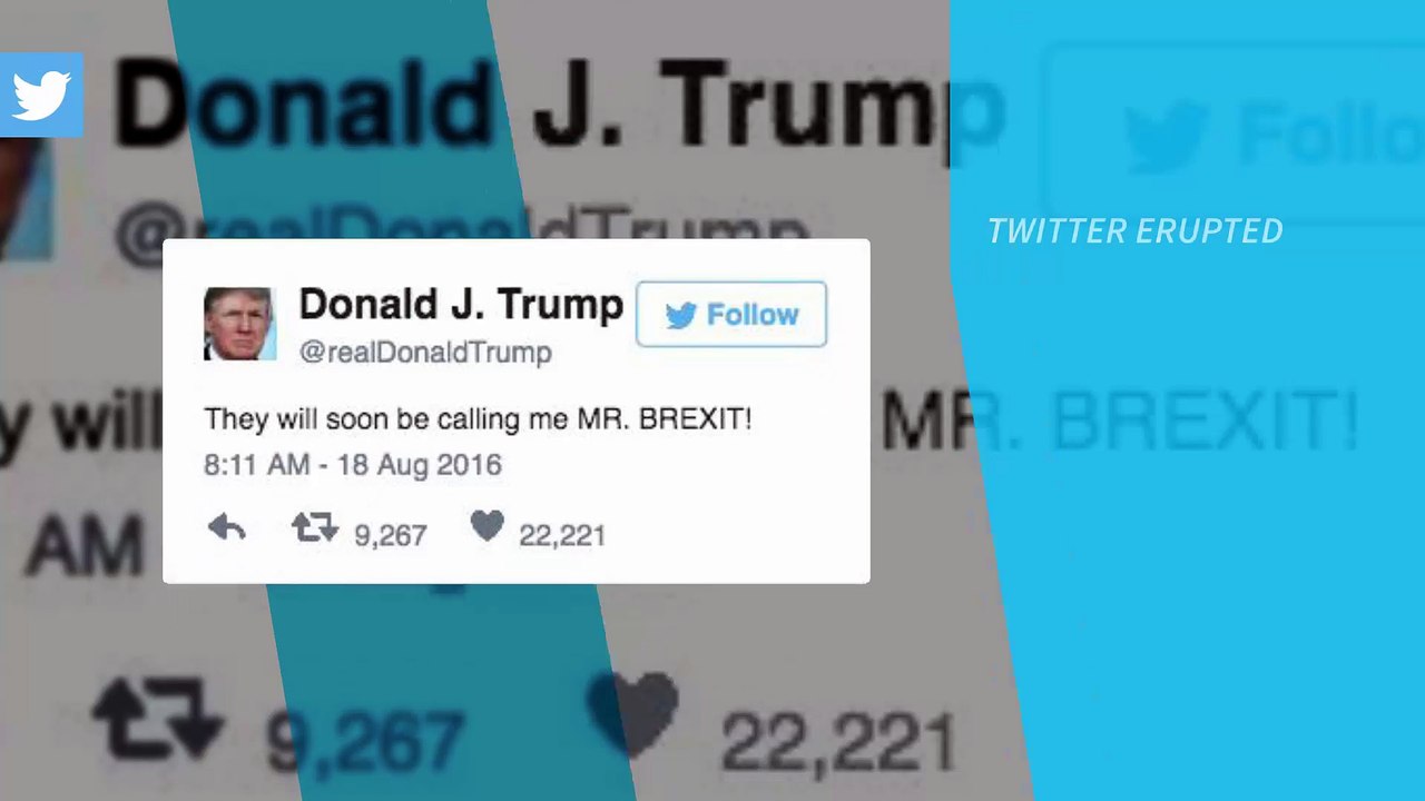 Donald Trump called himself ‘Mr. Brexit,’ and nobody really knows why