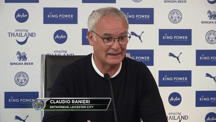 2e j. - Ranieri : ''Cette saison sera plus difficile''