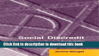 [Download] Social Discredit: Anti-Semitism, Social Credit, and the Jewish Response Hardcover Online