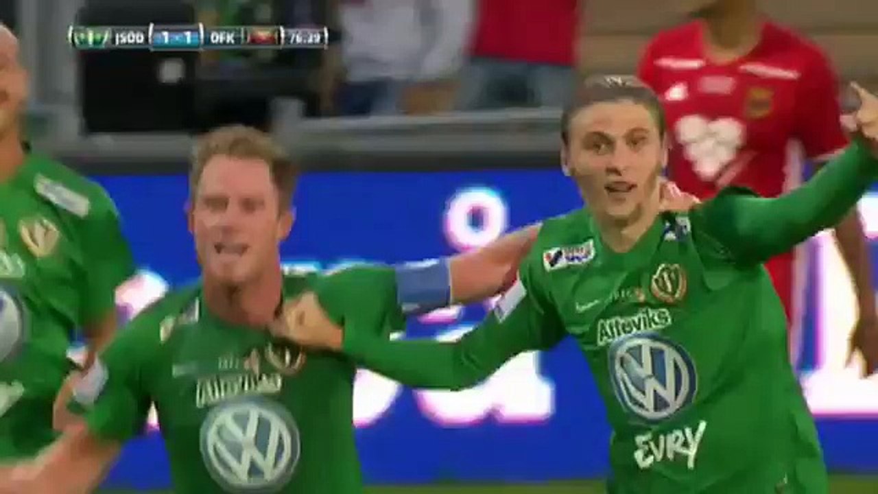 Jonkopings 1:1 Ostersunds (Swedish Allsvenskan Machday 18 14  August 2016 )