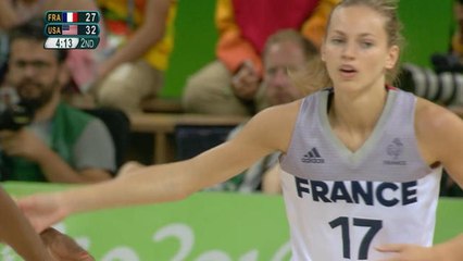 Jeux Olympiques 2016 - Basketball (Femmes) - La pépite Marine Johannes régale !