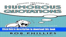 [Popular Books] Phillips  Treasury of Humorous Quotations Full Online