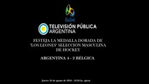 (Audio) El gol de la dorada olímpica de Los Leones, según Televisión Pública Argentina