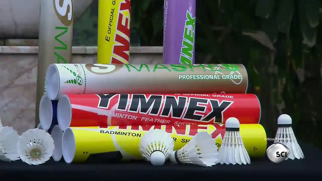 Fabrication d'un volant de badminton