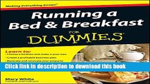 [Popular] Running a Bed and Breakfast For Dummies Paperback Online