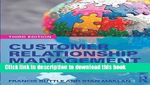 [Popular] Customer Relationship Management: Concepts and Technologies Paperback Collection