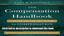[Popular] The Compensation Handbook, Sixth Edition: A State-of-the-Art Guide to Compensation