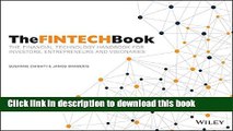 [Popular] The FINTECH Book: The Financial Technology Handbook for Investors, Entrepreneurs and