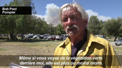 Californie: l'incendie géant poursuit sa course à toute vitesse