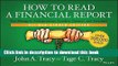 [Popular] How to Read a Financial Report: Wringing Vital Signs Out of the Numbers Hardcover Online