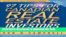[Popular] 97 Tips for Canadian Real Estate Investors 2.0 Hardcover Collection
