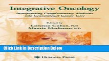 Ebook Integrative Oncology: Incorporating Complementary Medicine into Conventional Cancer Care